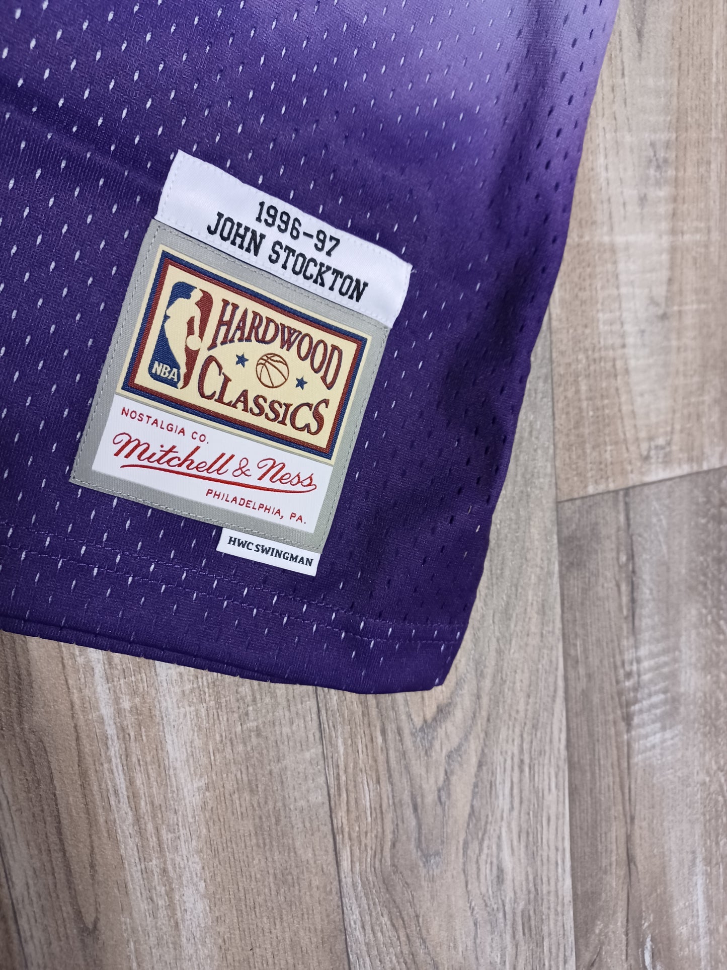 John Stockton Utah Jazz Jersey Size Medium