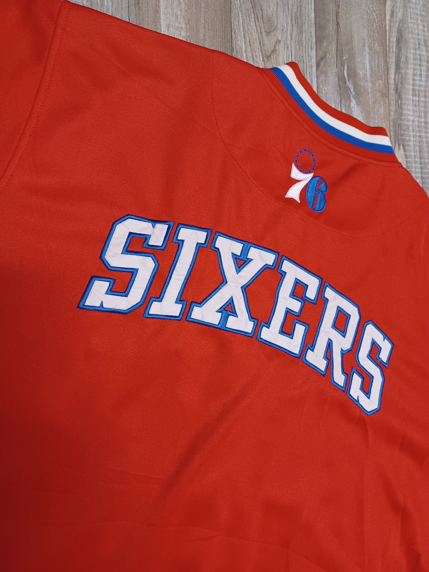 Philadelphia 76ers Warm Up Size Large
