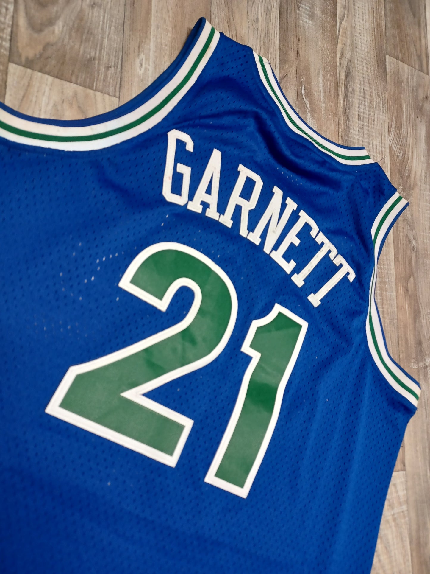 Kevin Garnett Minnesota Timberwolves Jersey Size Larfe