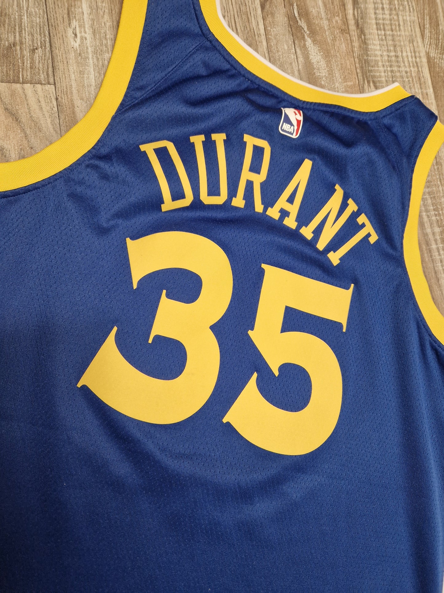 Kevin Durant Golden State Warriors Jersey Size Large