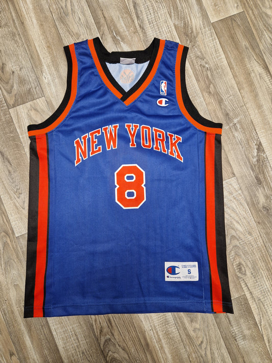 Latrell Sprewell New York Knicks Jersey Size Small