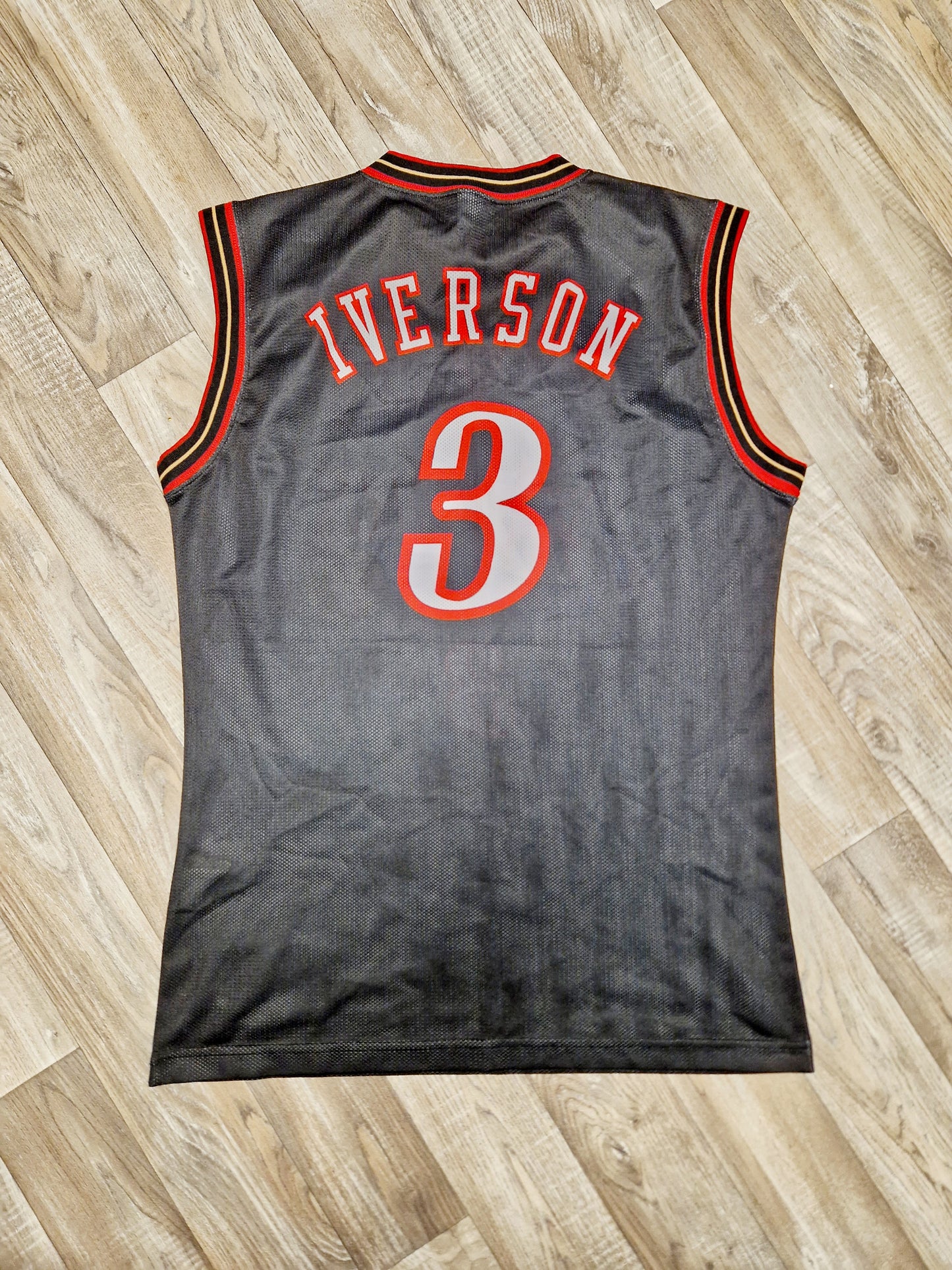 Allen Iverson Philadelphia 76ers Jersey Size Large