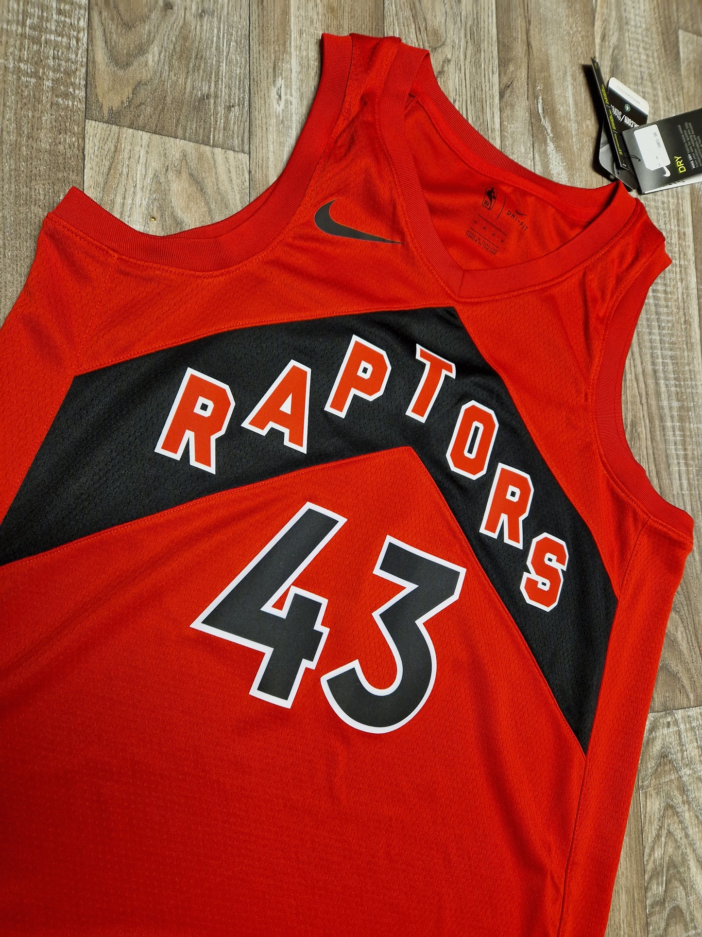 Pascal Siakam Toronto Raptors Jersey Size Medium