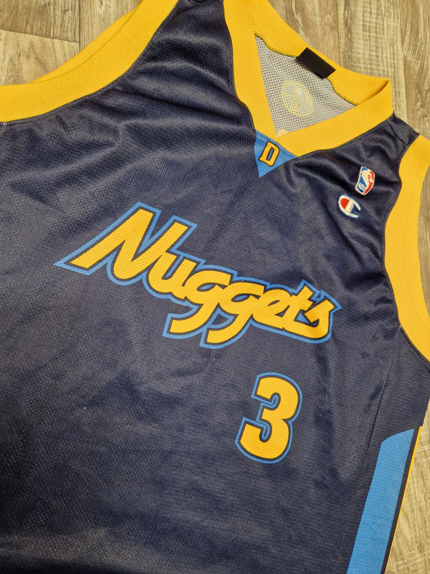 Allen Iverson Denver Nuggets Jersey Size XL
