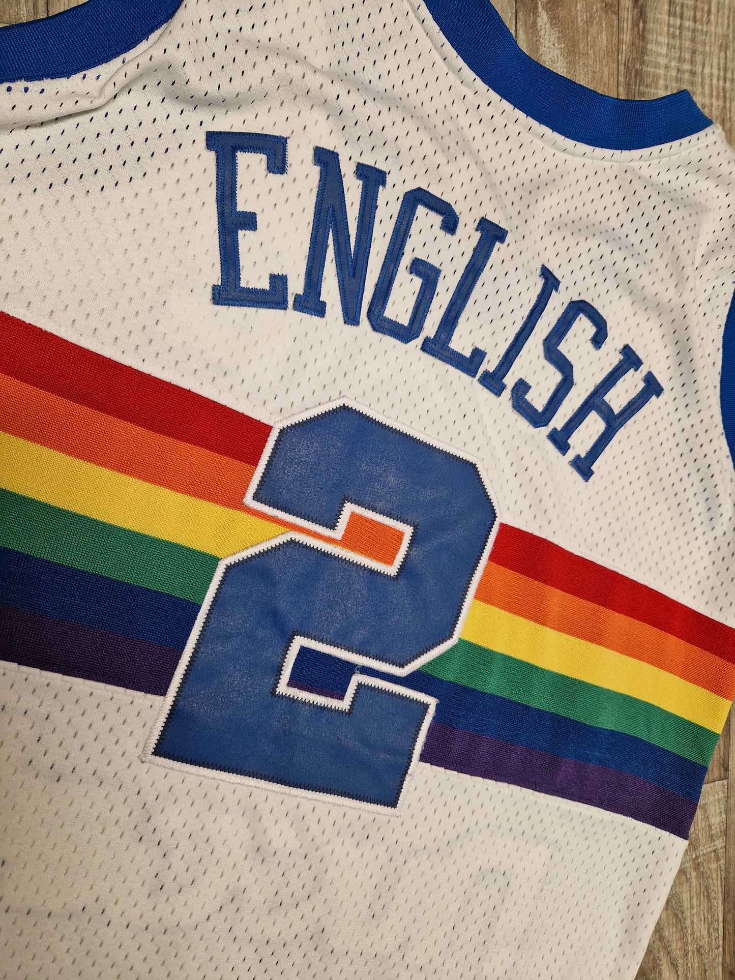 Alex English Denver Nuggets Jersey Size Medium