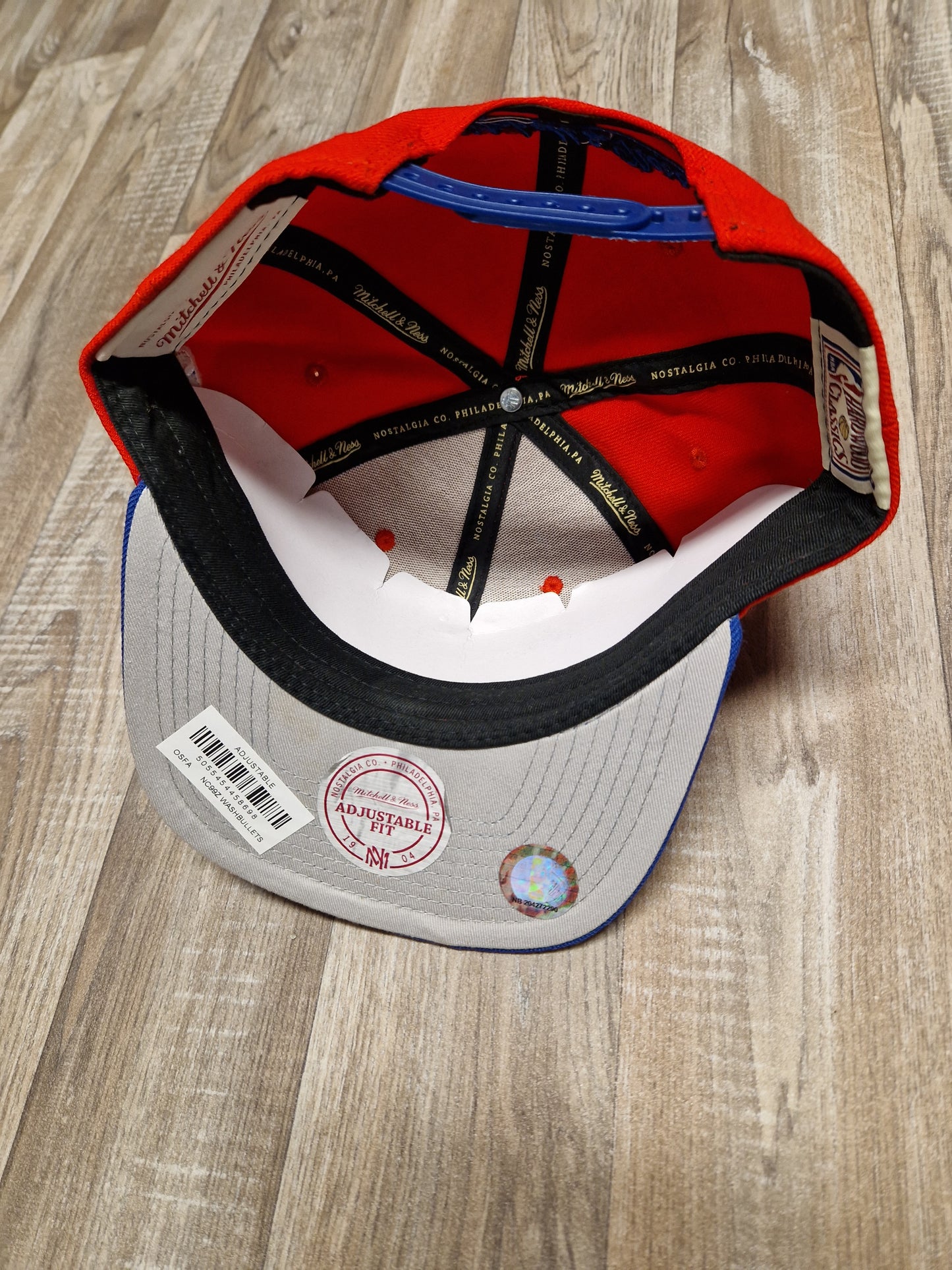 Washington Bullets Snapback Hat