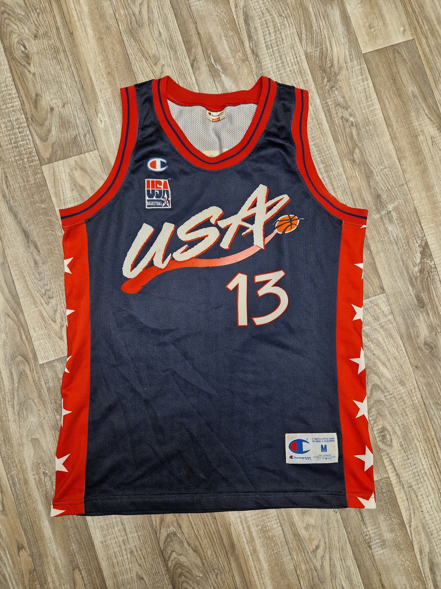 Shaquille O'Neal Team USA Jersey Size Medium