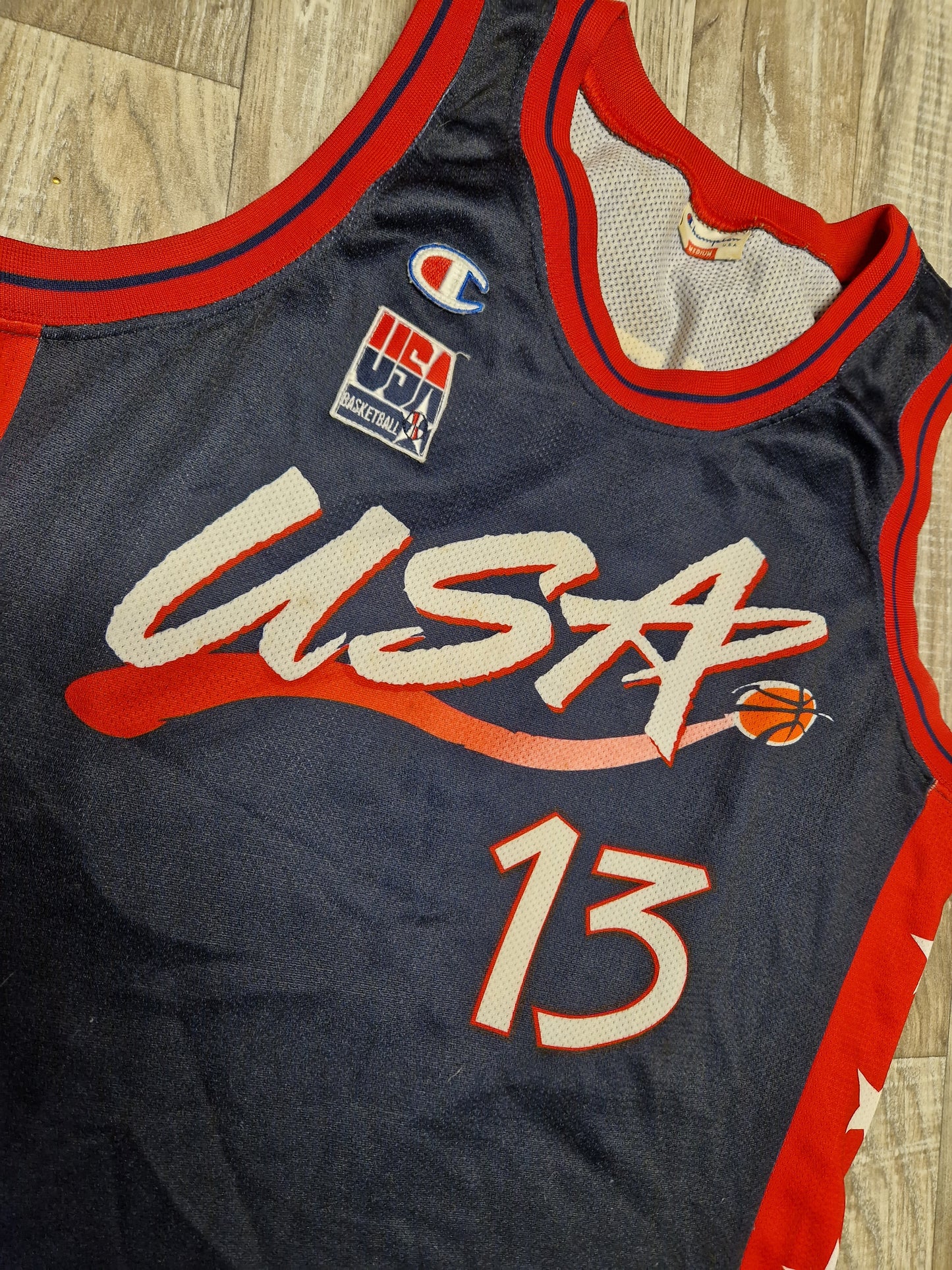 Shaquille O'Neal Team USA Jersey Size Medium