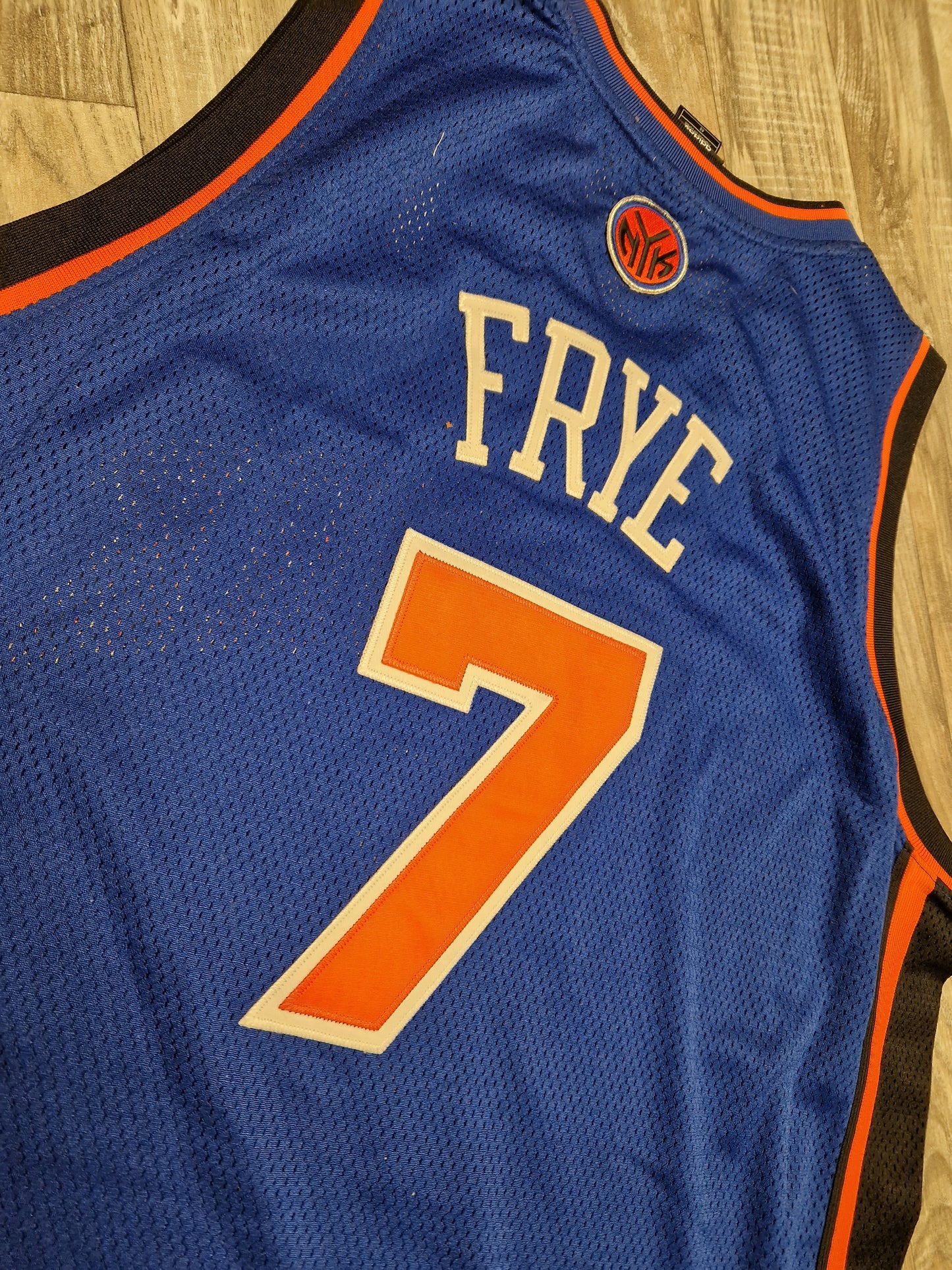 Channing Frye Authentic New York Knicks Jersey Size XL