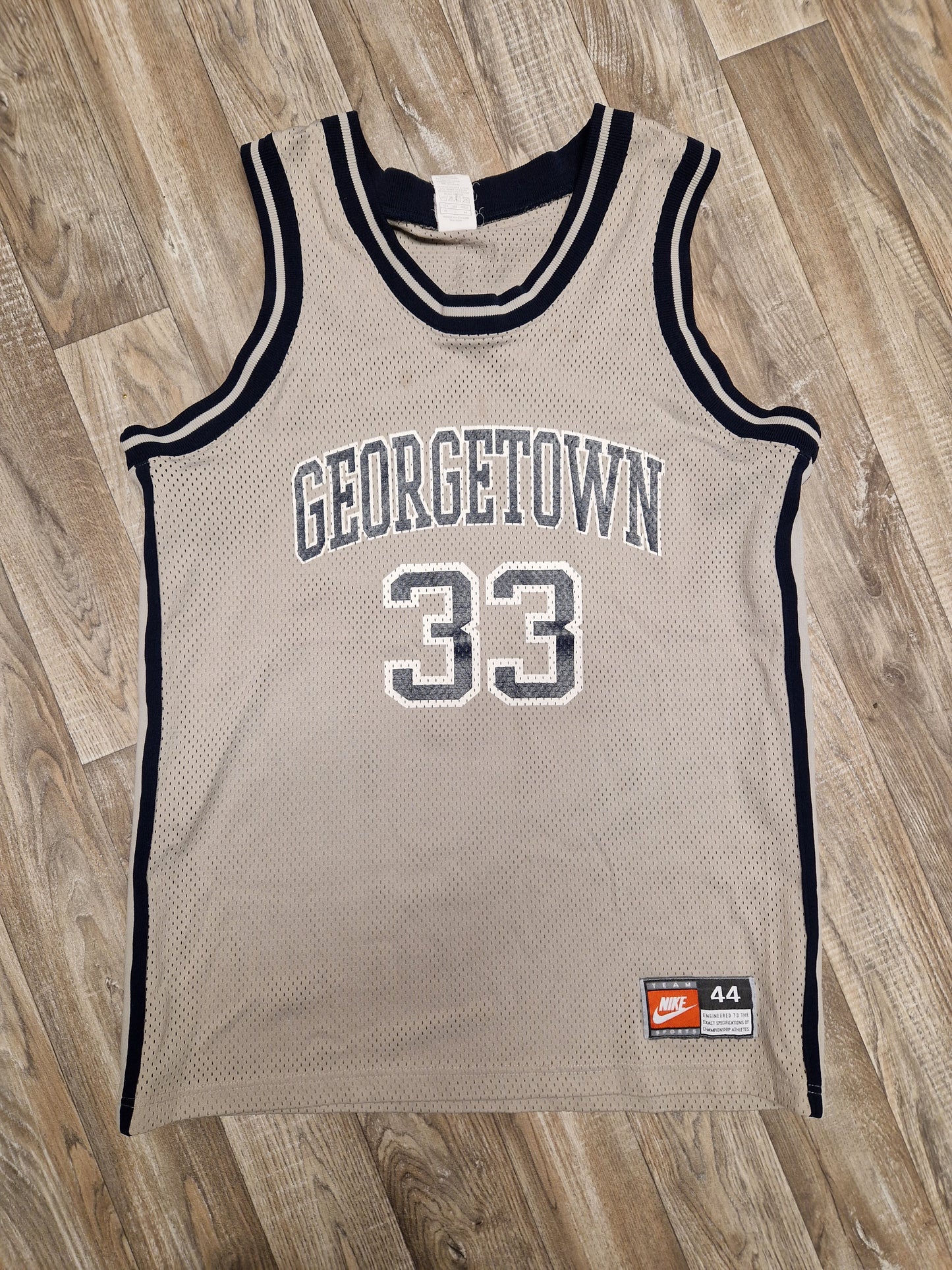 Alonzo Mourning Authentic Georgetown Hoyas Jersey Size Large