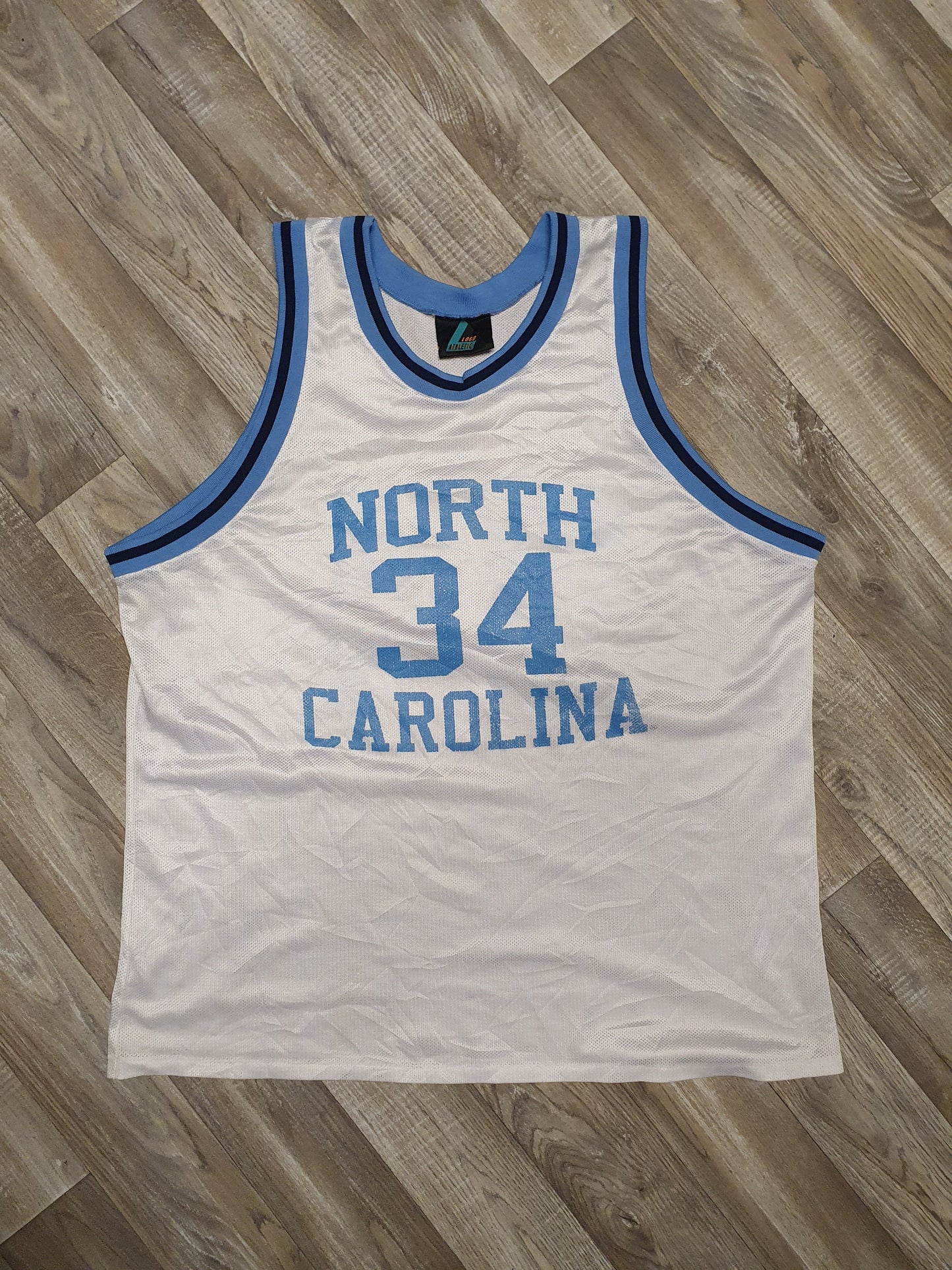 J R Reid North Carolina Tar Heels Jersey Size Large