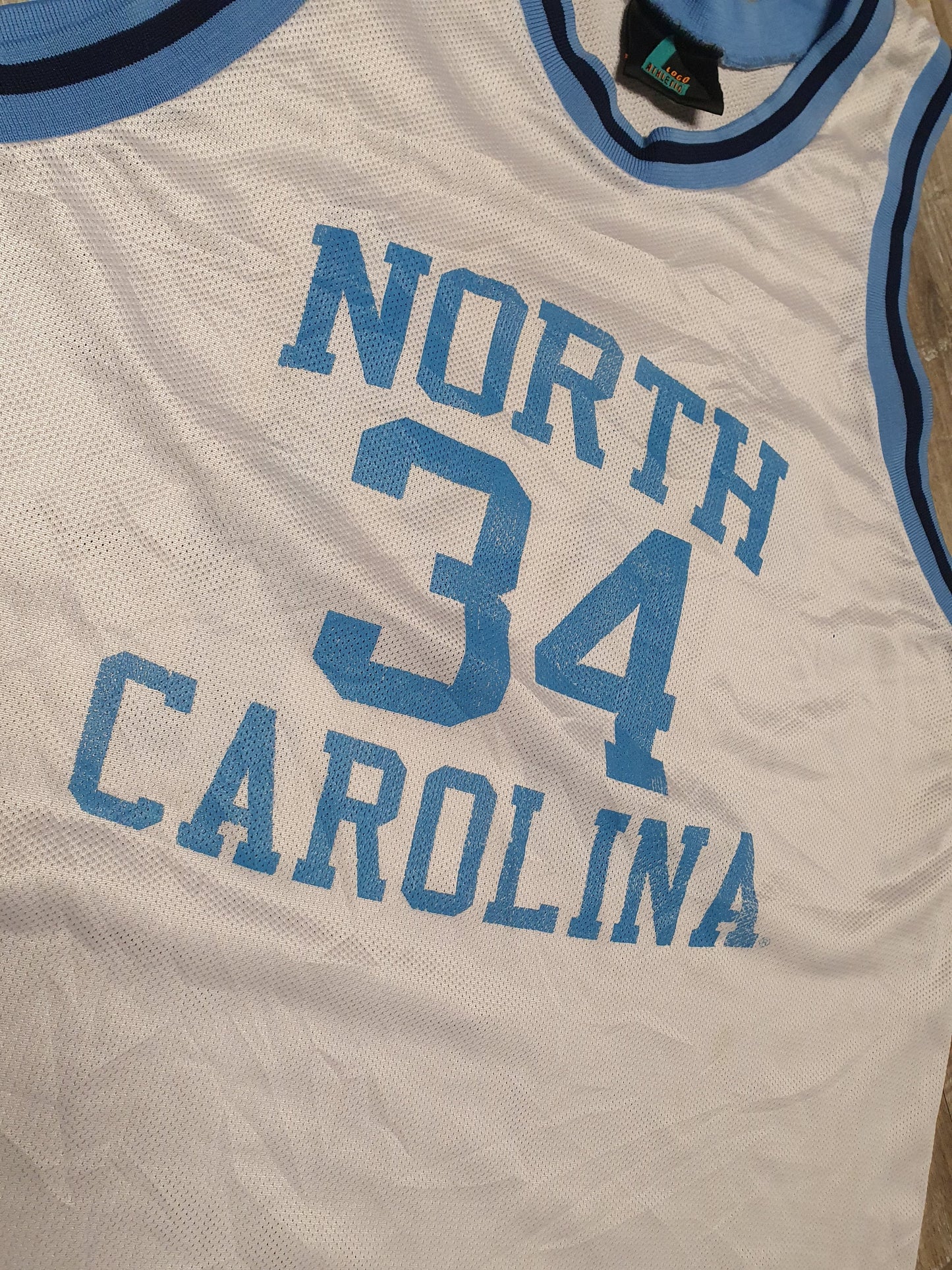 J R Reid North Carolina Tar Heels Jersey Size Large