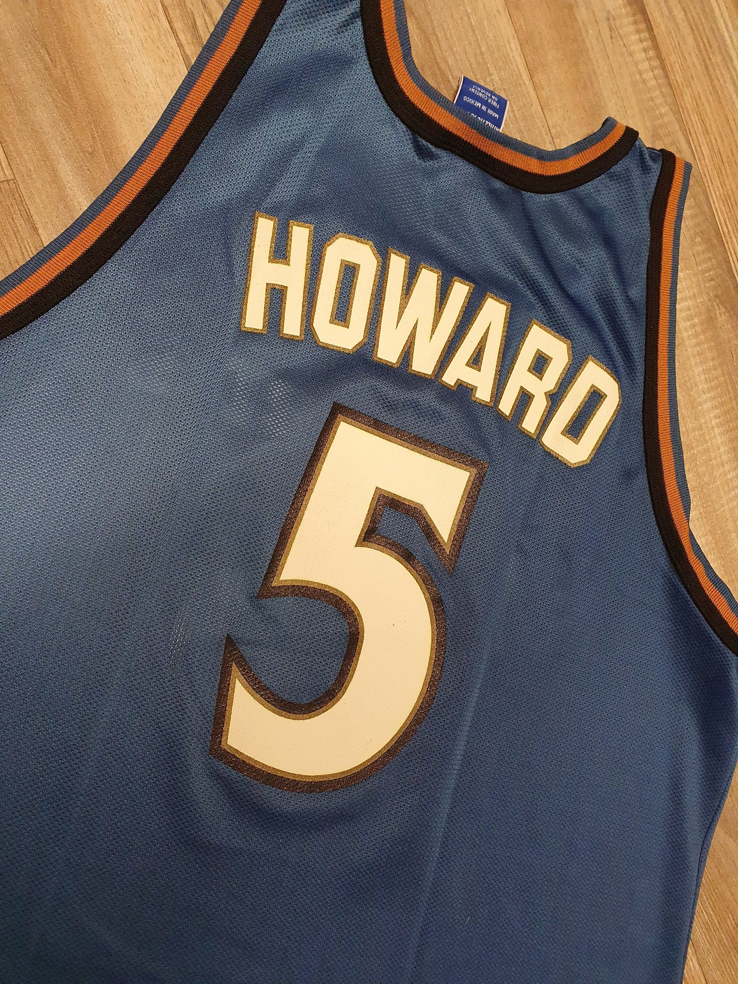 Juwan Howard Washington Wizards Jersey Size Large