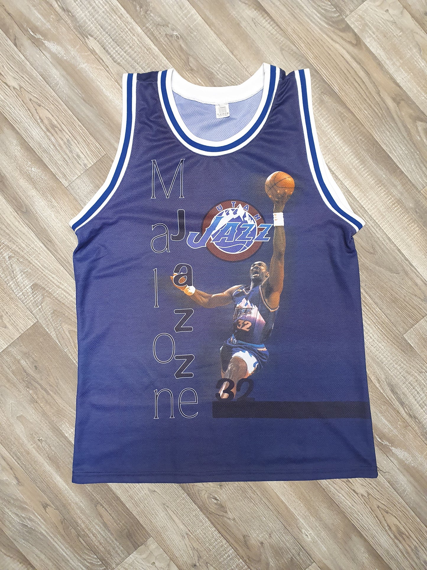 Karl Malone Utah Jazz Jersey Size Large