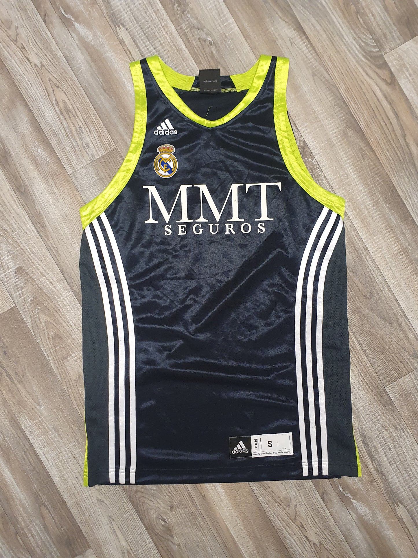 Real Madrid Basketball Jersey Size Small