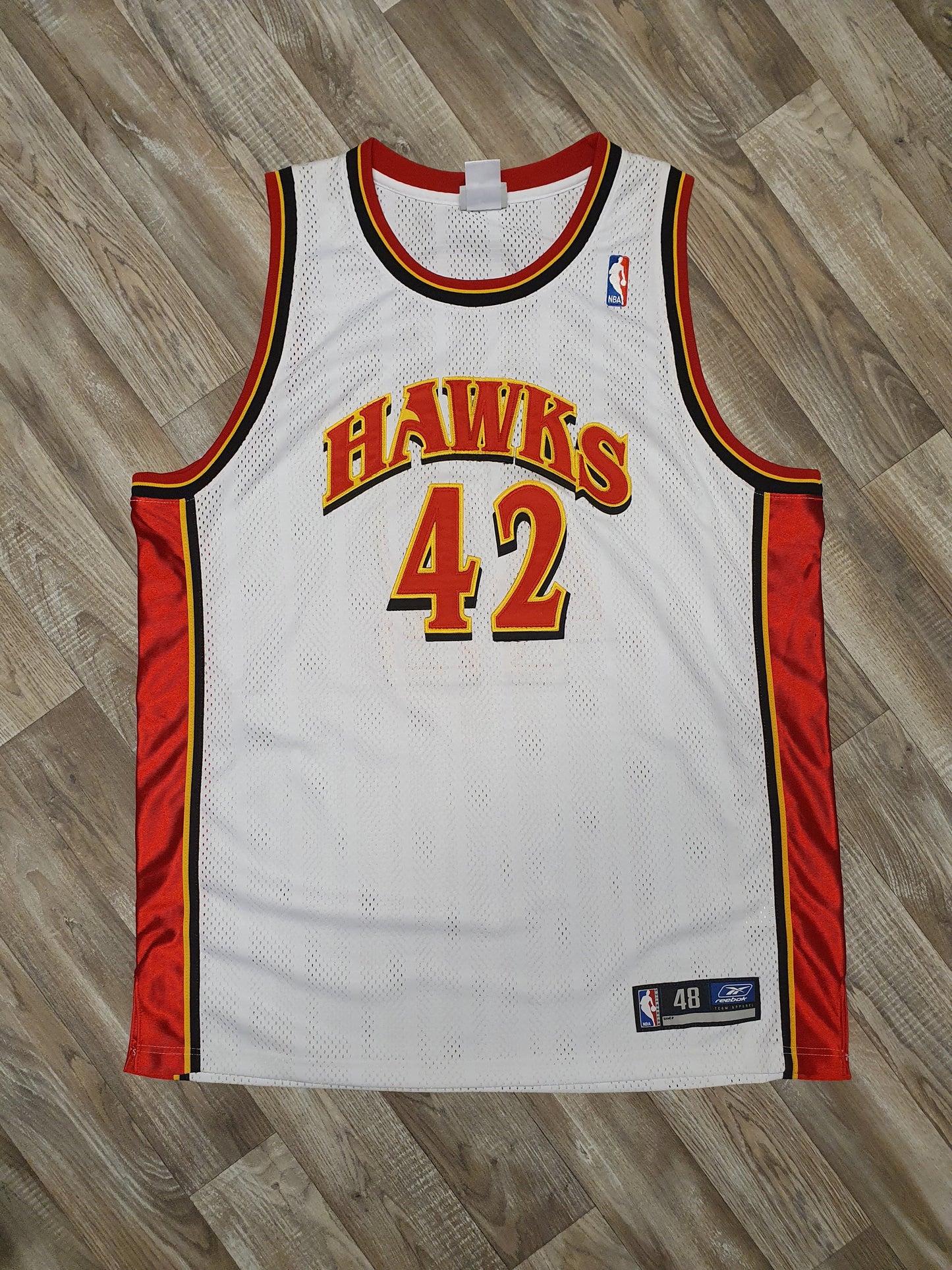 Theo Ratliff Signed Atlanta Hawks Jersey Size XL