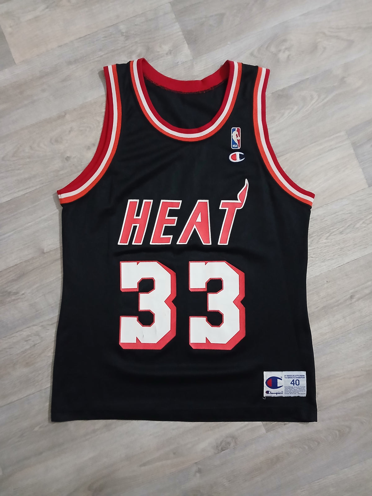 Alonzo Mourning Miami Heat Jersey Size Medium