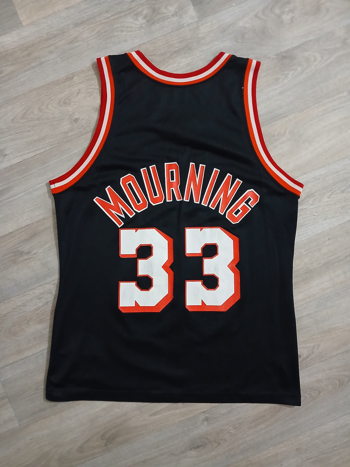 Alonzo Mourning Miami Heat Jersey Size Medium