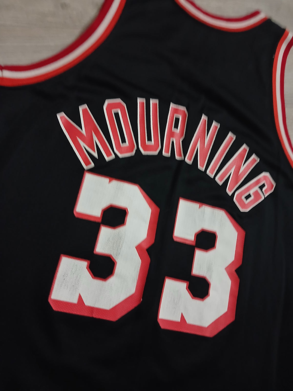 Alonzo Mourning Miami Heat Jersey Size Medium