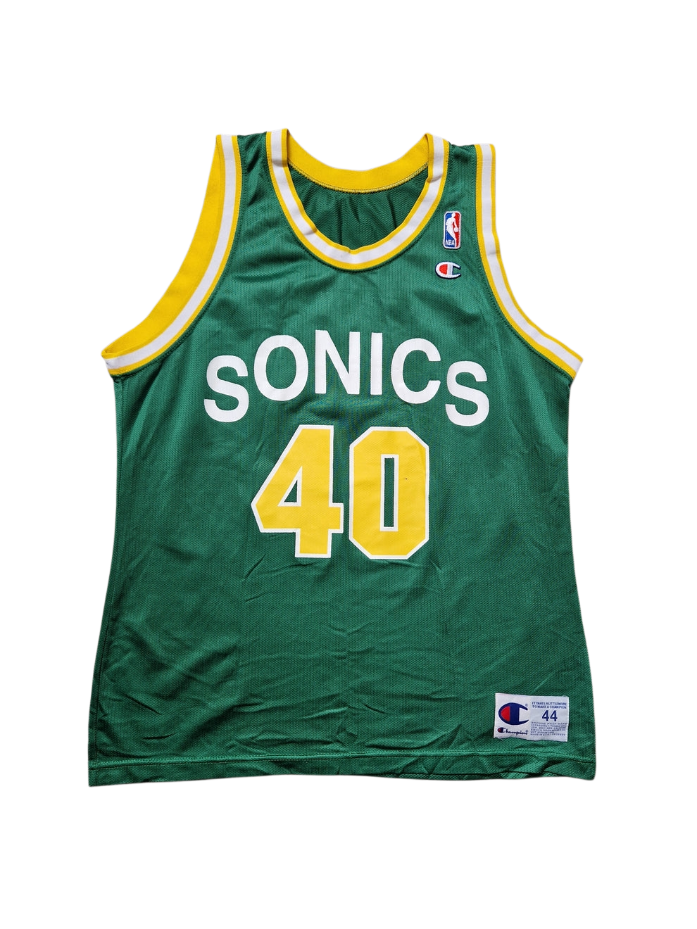 Shawn Kemp Seattle Supersonics Jersey Size Large