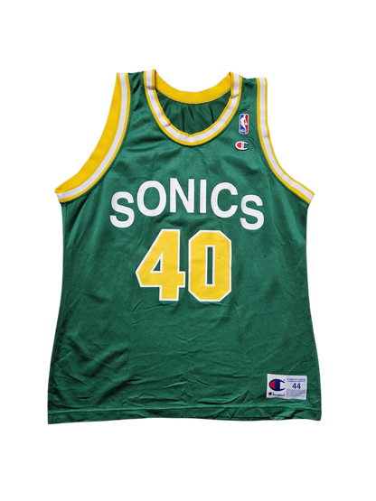 Shawn Kemp Seattle Supersonics Jersey Size Large