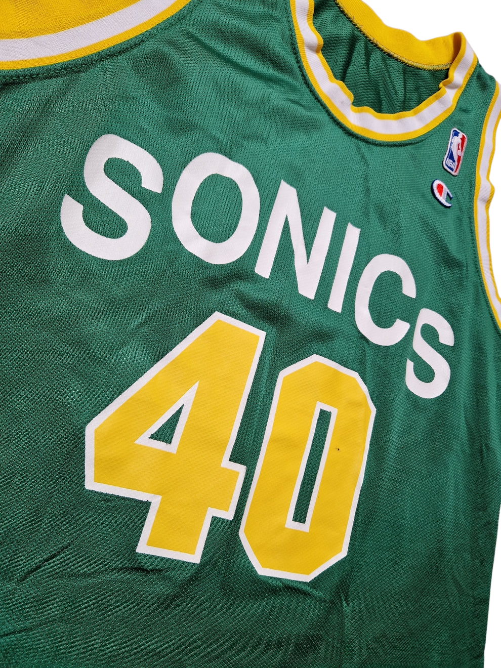 Shawn Kemp Seattle Supersonics Jersey Size Large