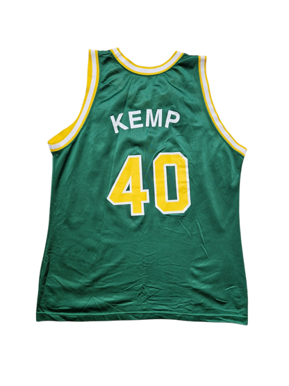Shawn Kemp Seattle Supersonics Jersey Size Large