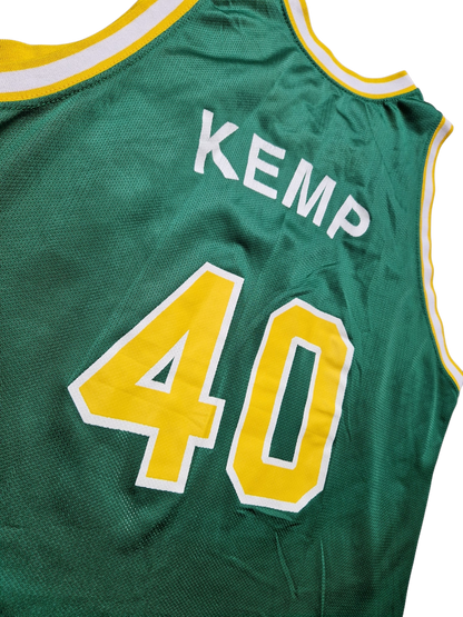 Shawn Kemp Seattle Supersonics Jersey Size Large