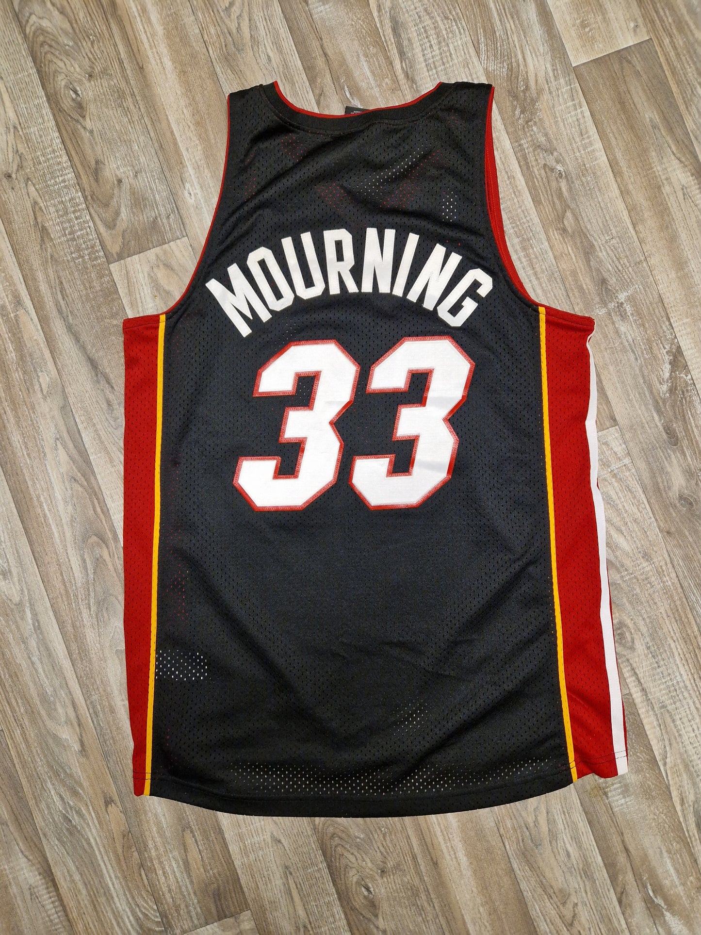 Alonzo Mourning Miami Heat Jersey Size Large