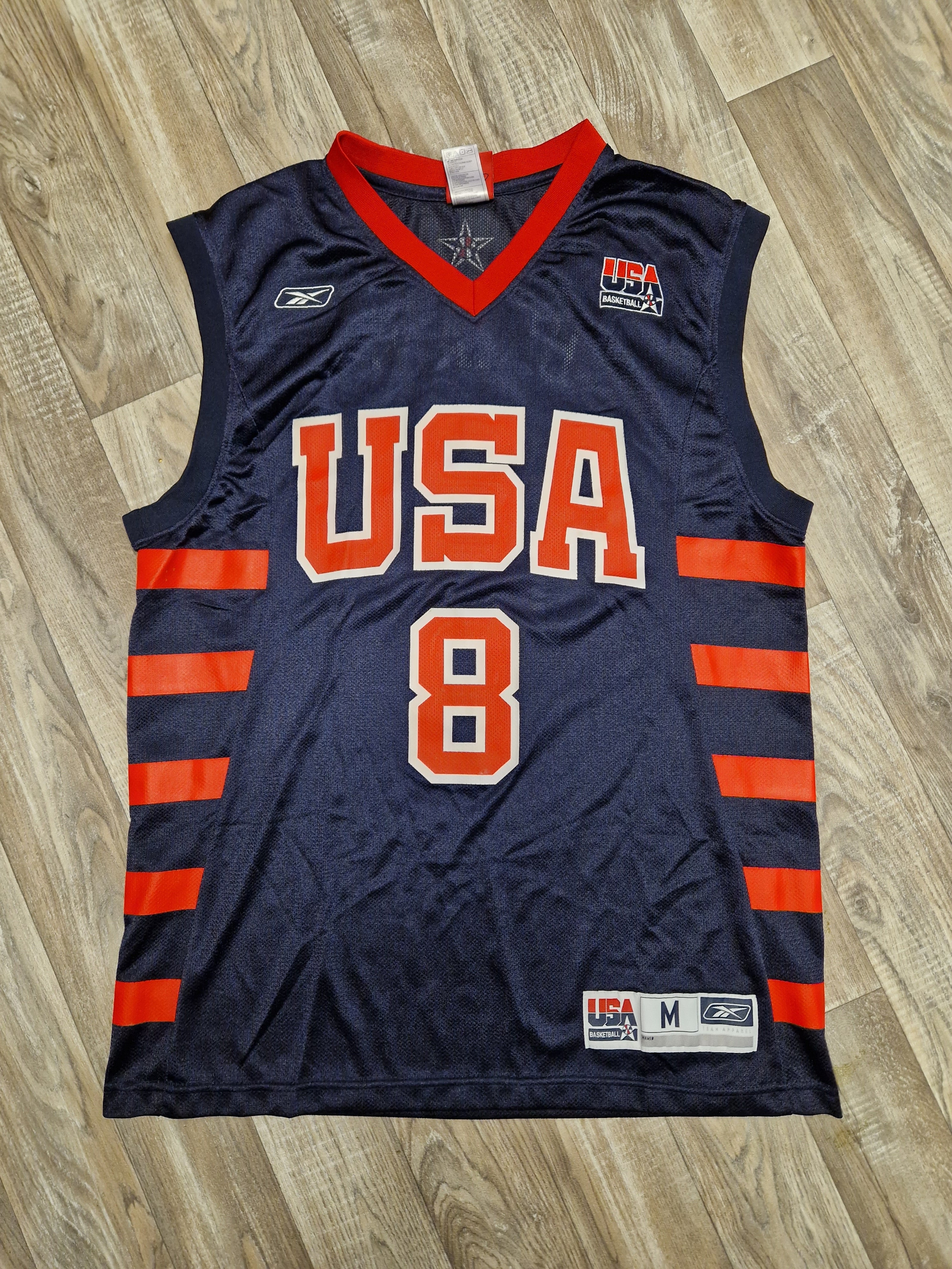 Kobe Bryant Team USA Jersey Size Medium The Throwback Store