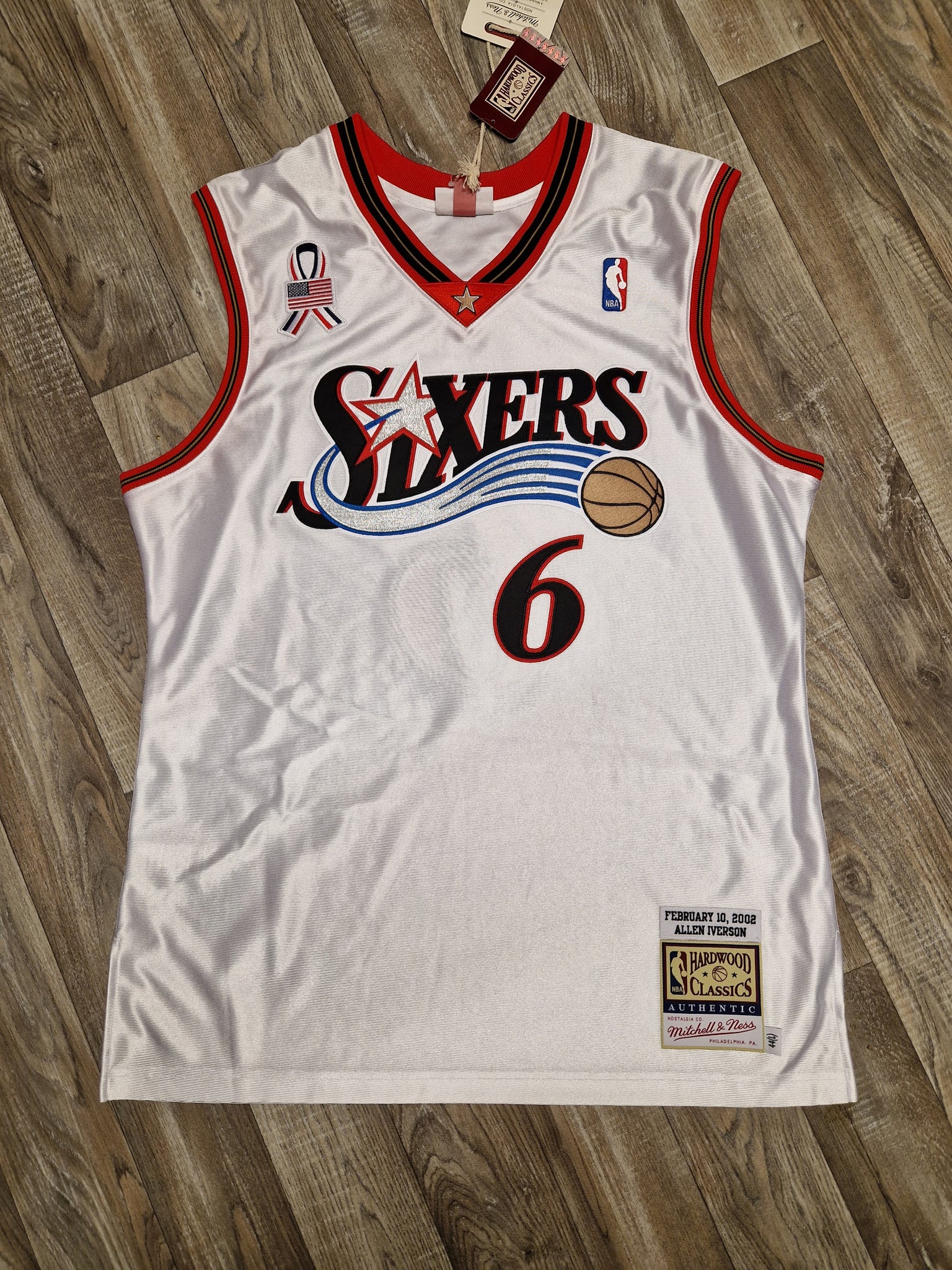 🏀 Allen Iverson Authentic NBA All Star 2002 Jersey – The