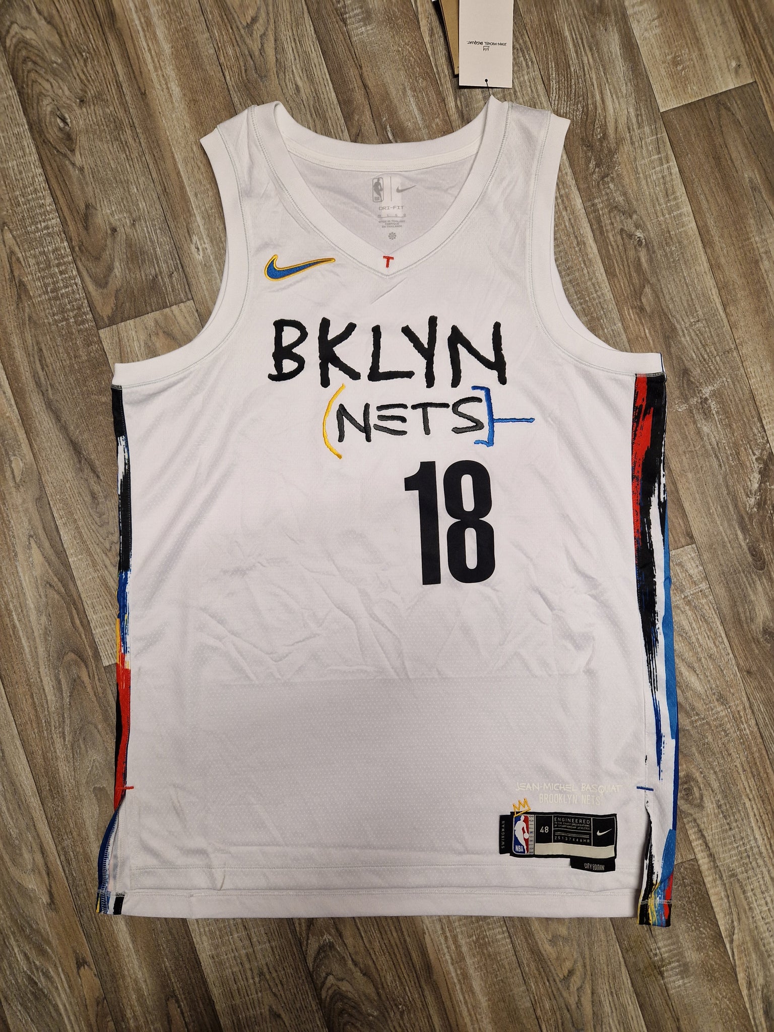Brooklyn Nets Nike Classic Edition Swingman Jersey - White - Yuta