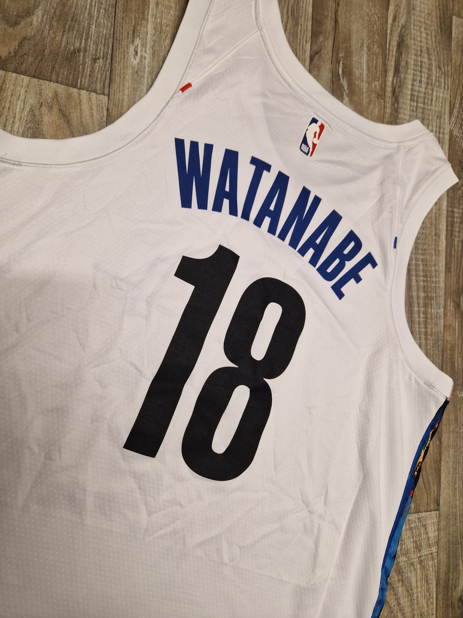Yuta Watanabe - Toronto Raptors - Game-Issued City Edition Jersey