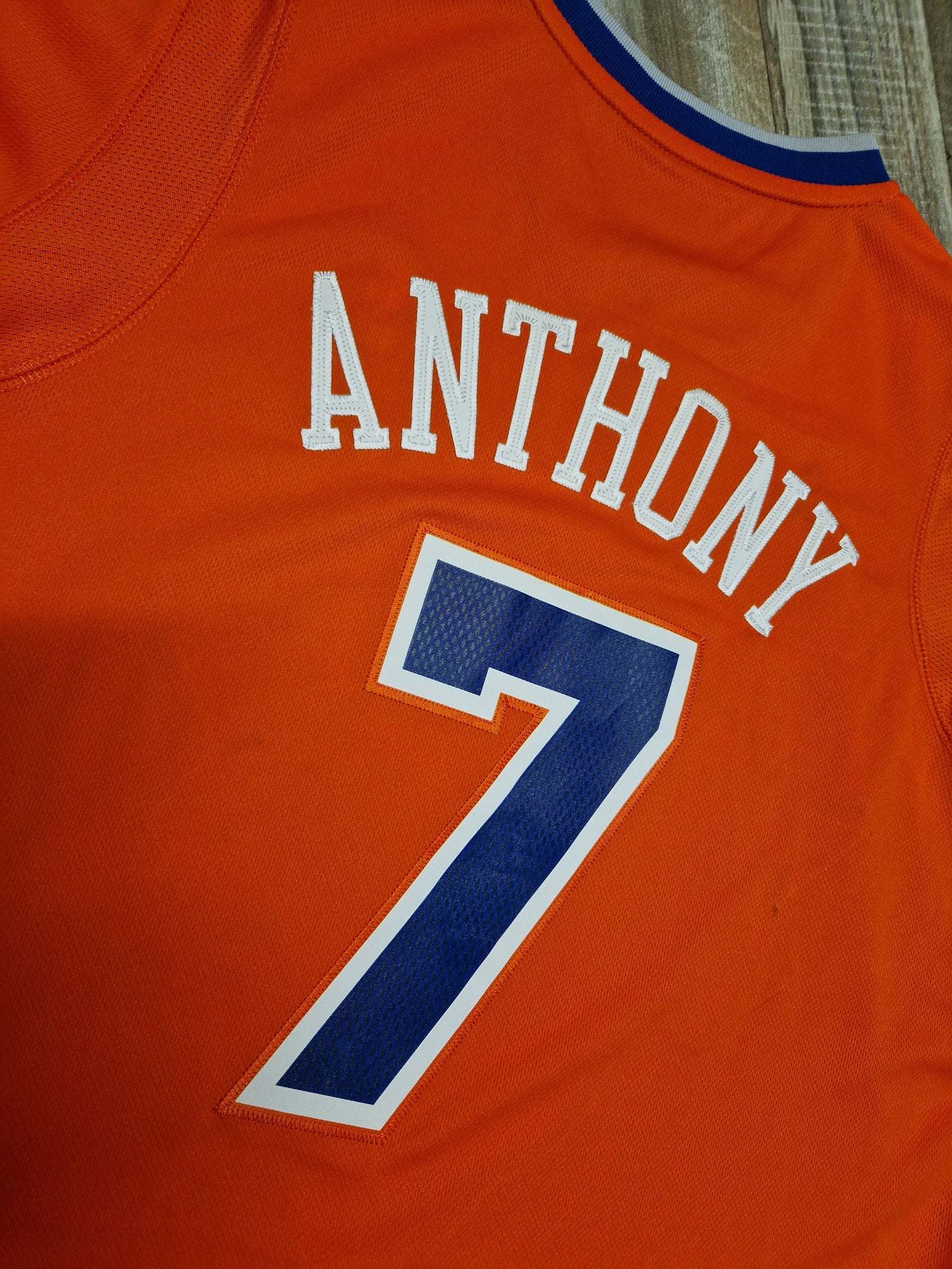 Adidas NBA New York Knicks Carmelo Anthony 2015 Christmas Day Basketball  Jersey