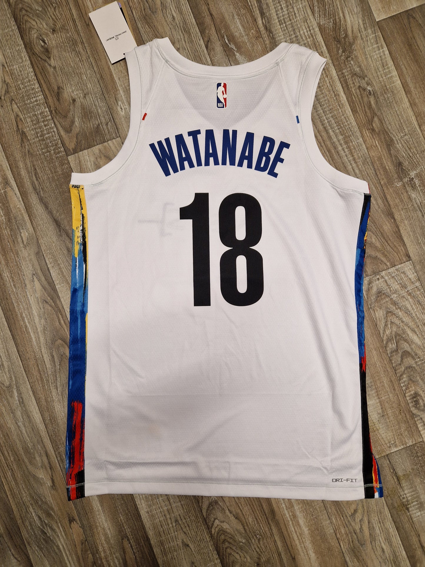 Yuta Watanabe Brooklyn Nets Jersey Size Medium