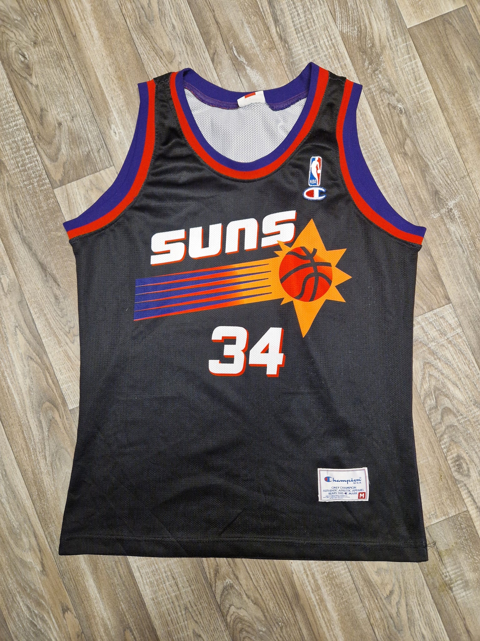 100% AUTHENTIC Mitchell and Ness Phoenix Suns Charles Barkley