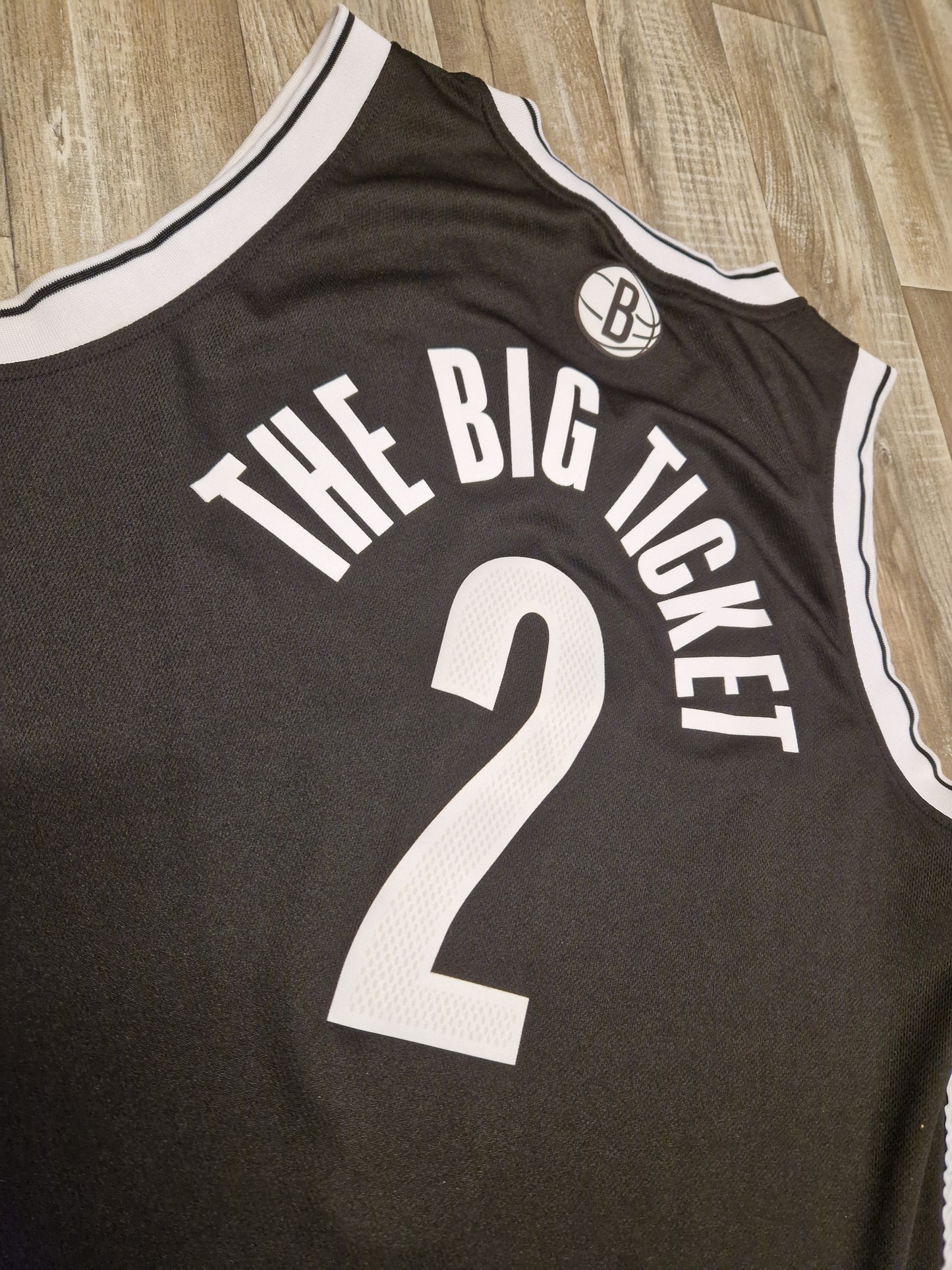 Kevin Garnett Brooklyn Nets "Nickname" Jersey Size Large
