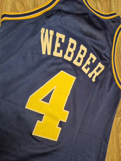 Chris Webber Golden State Warriors Jersey Size Medium