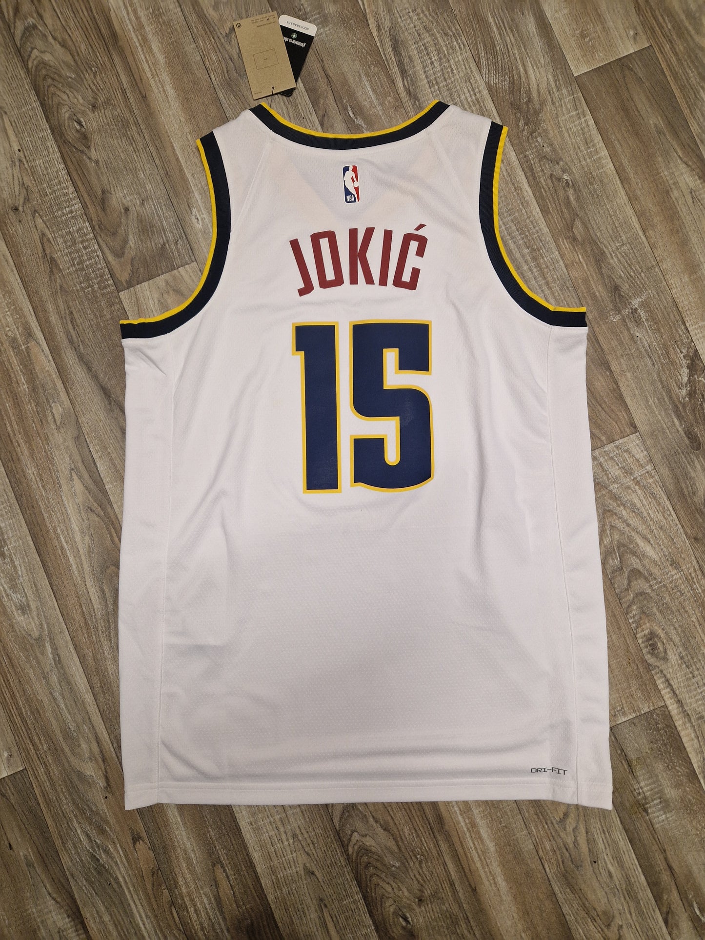 Nikola Jokic Denver Nuggets Jersey Size Large