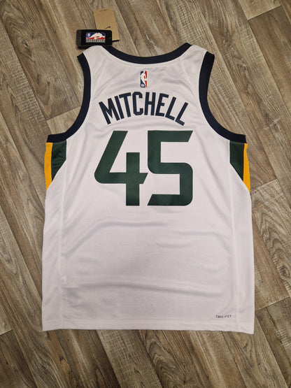 Donovan Mitchell Utah Jazz Jersey Size Large