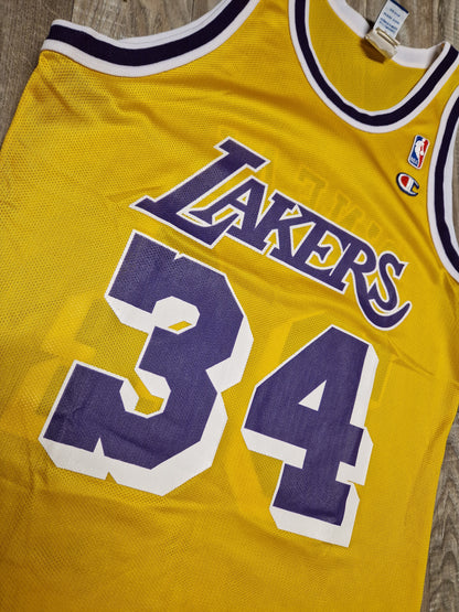 Shaquile O'Neal Los Angeles Lakers Jersey Size Medium