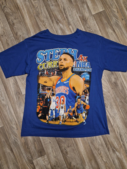 Steph Curry Marino Morwood T-Shirt Size Large