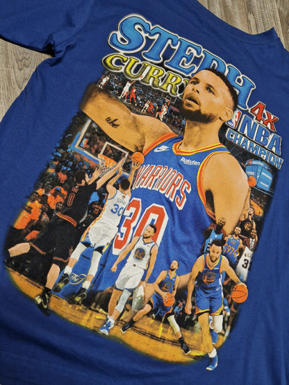 Steph Curry Marino Morwood T-Shirt Size Large