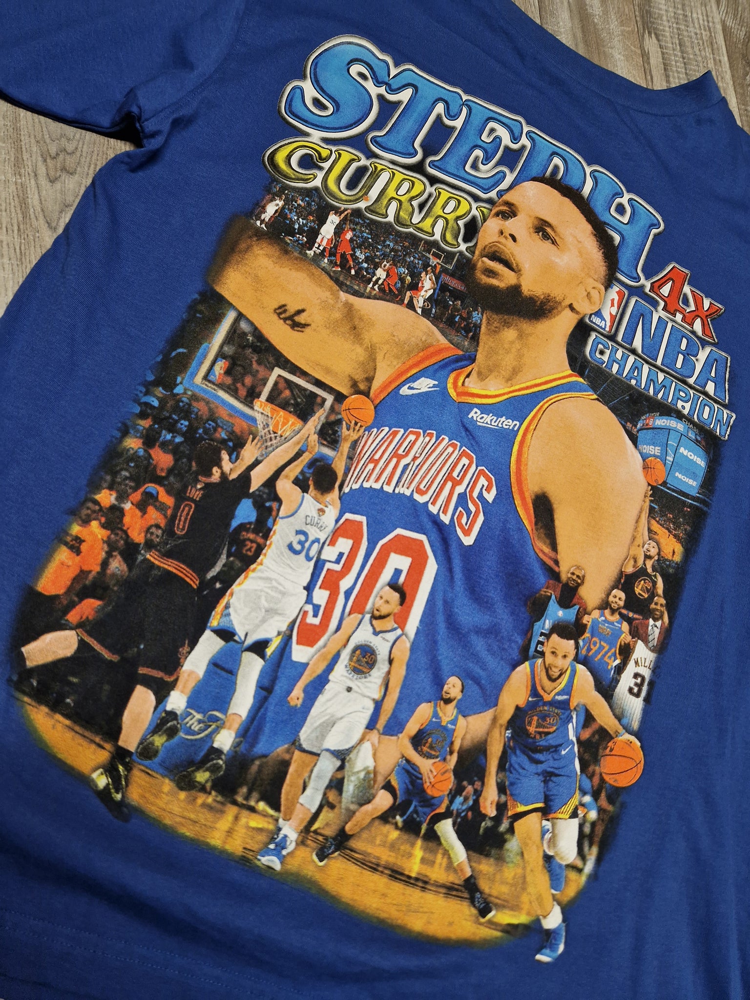 🏀 Steph Curry Marino Morwood T-Shirt Size Large – The