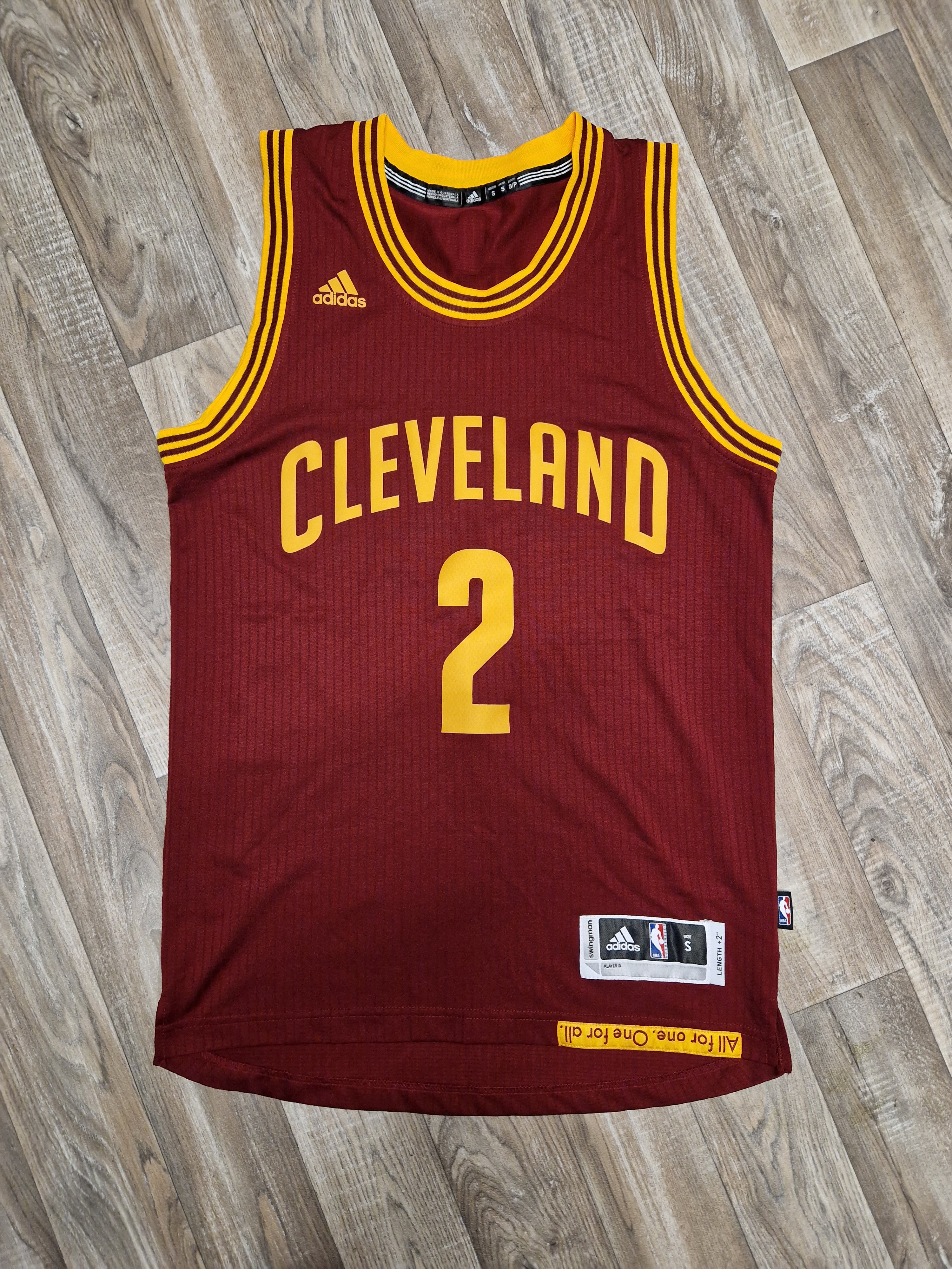 Kyrie Irving Cleveland Cavaliers Jersey Size Small The Throwback Store