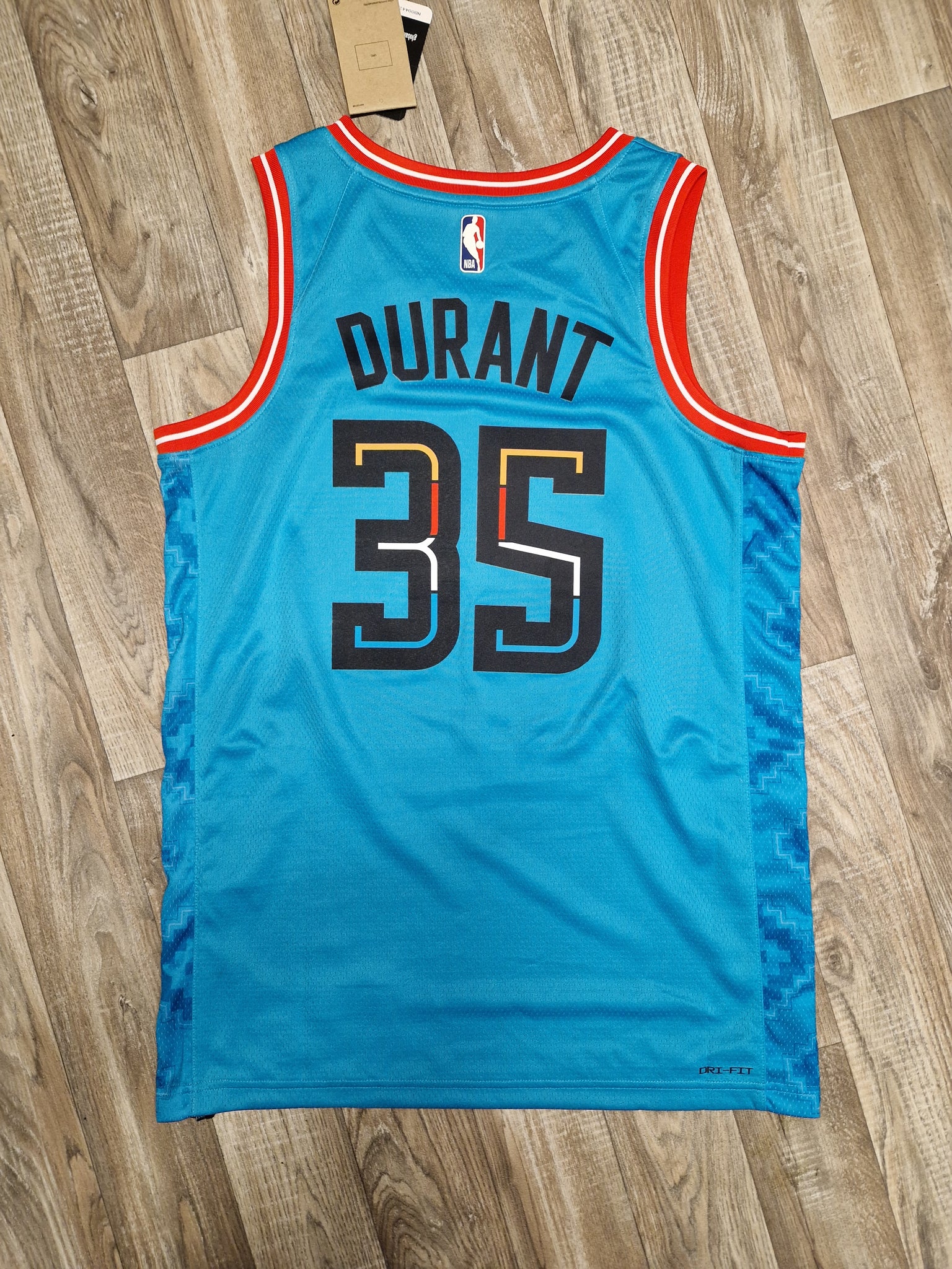 Kevin durant throwback jersey sales