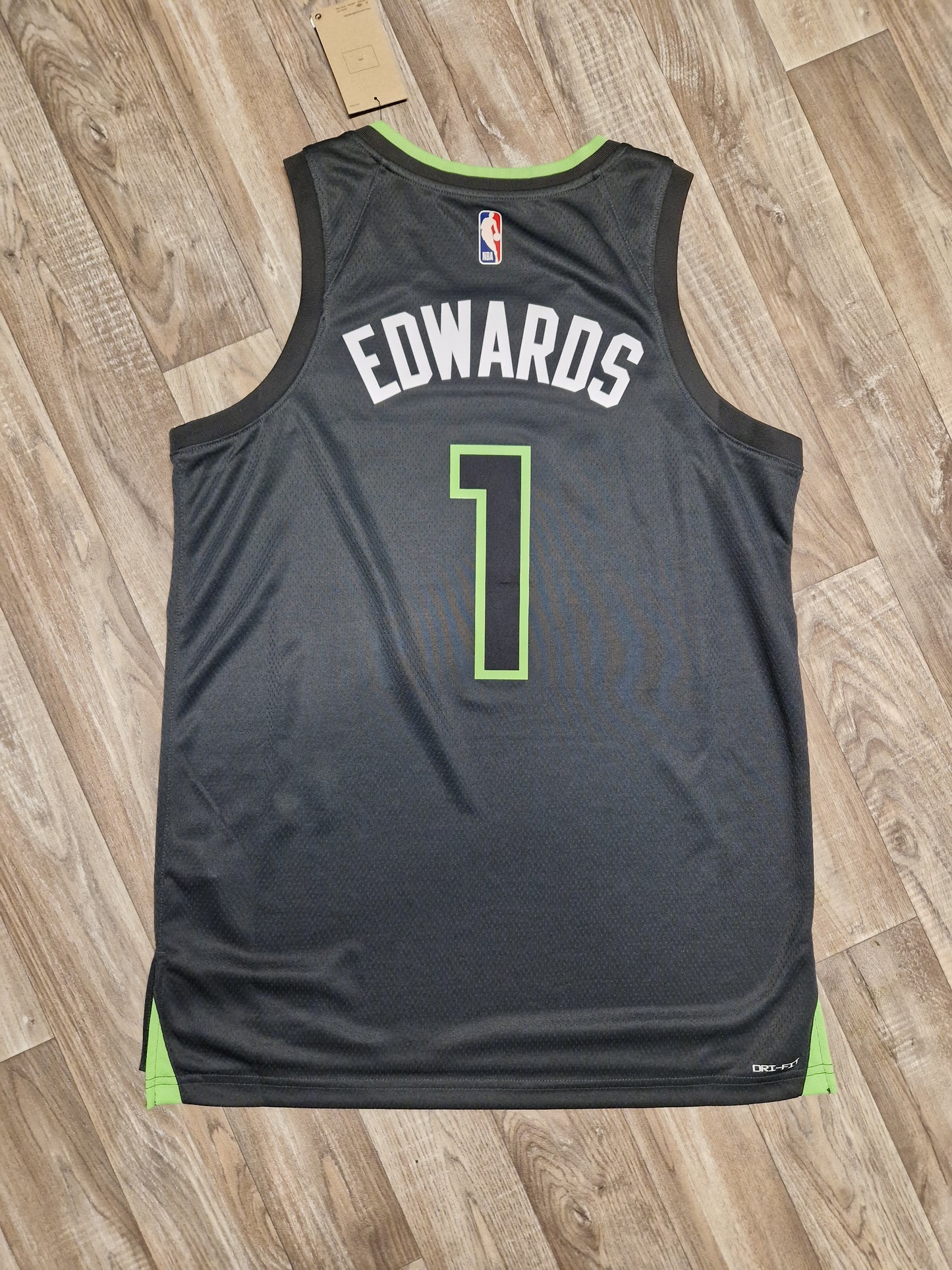 Anthony Edwards Minnesota Timberwolves Jersey Size Large