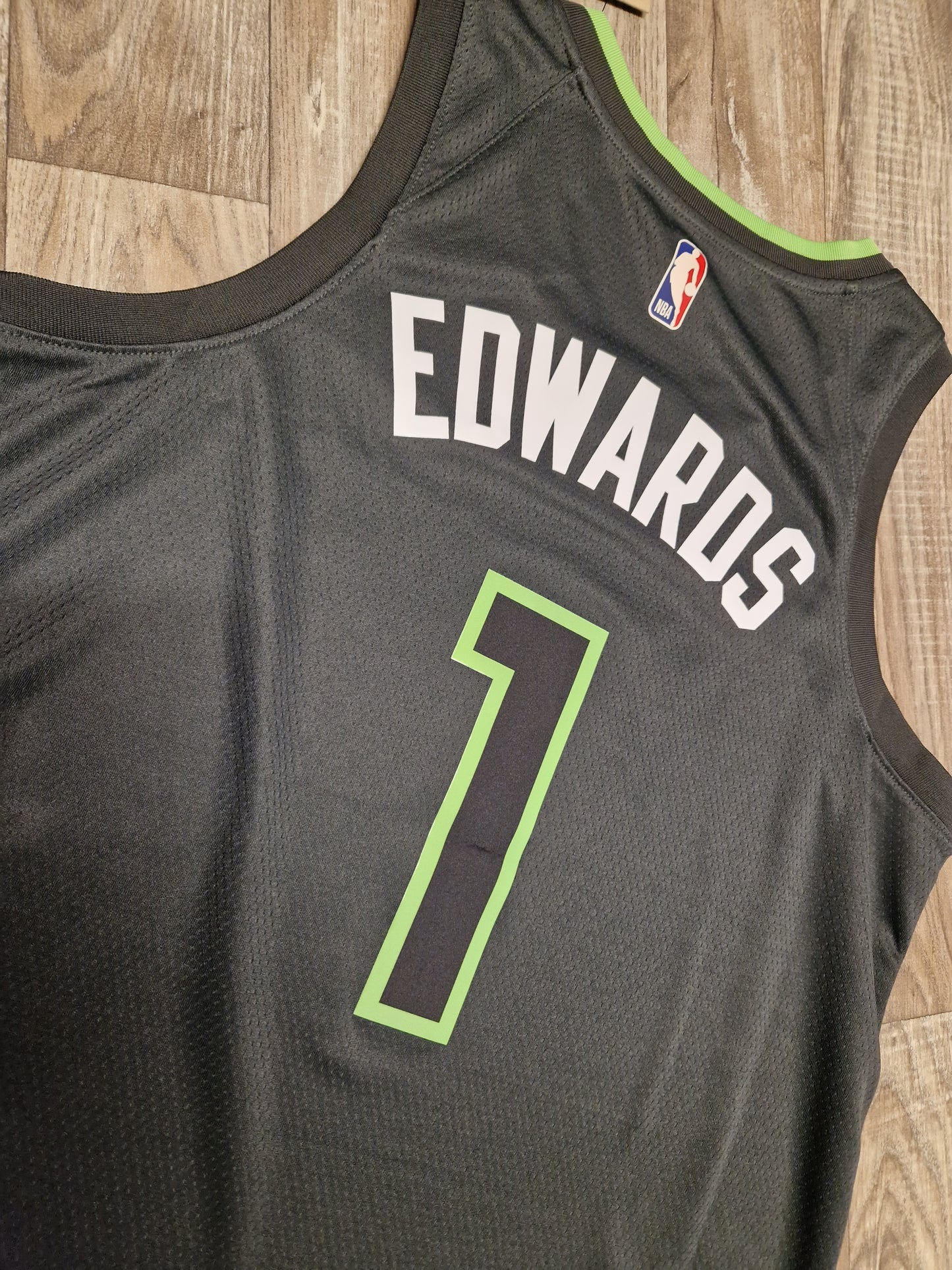 Anthony Edwards Minnesota Timberwolves Jersey Size Large