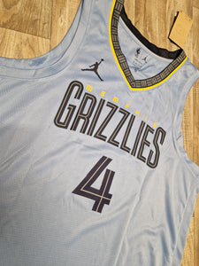 Steven Adams - Memphis Grizzlies - Game-Worn Statement Edition Jersey -  2022-23 NBA Season
