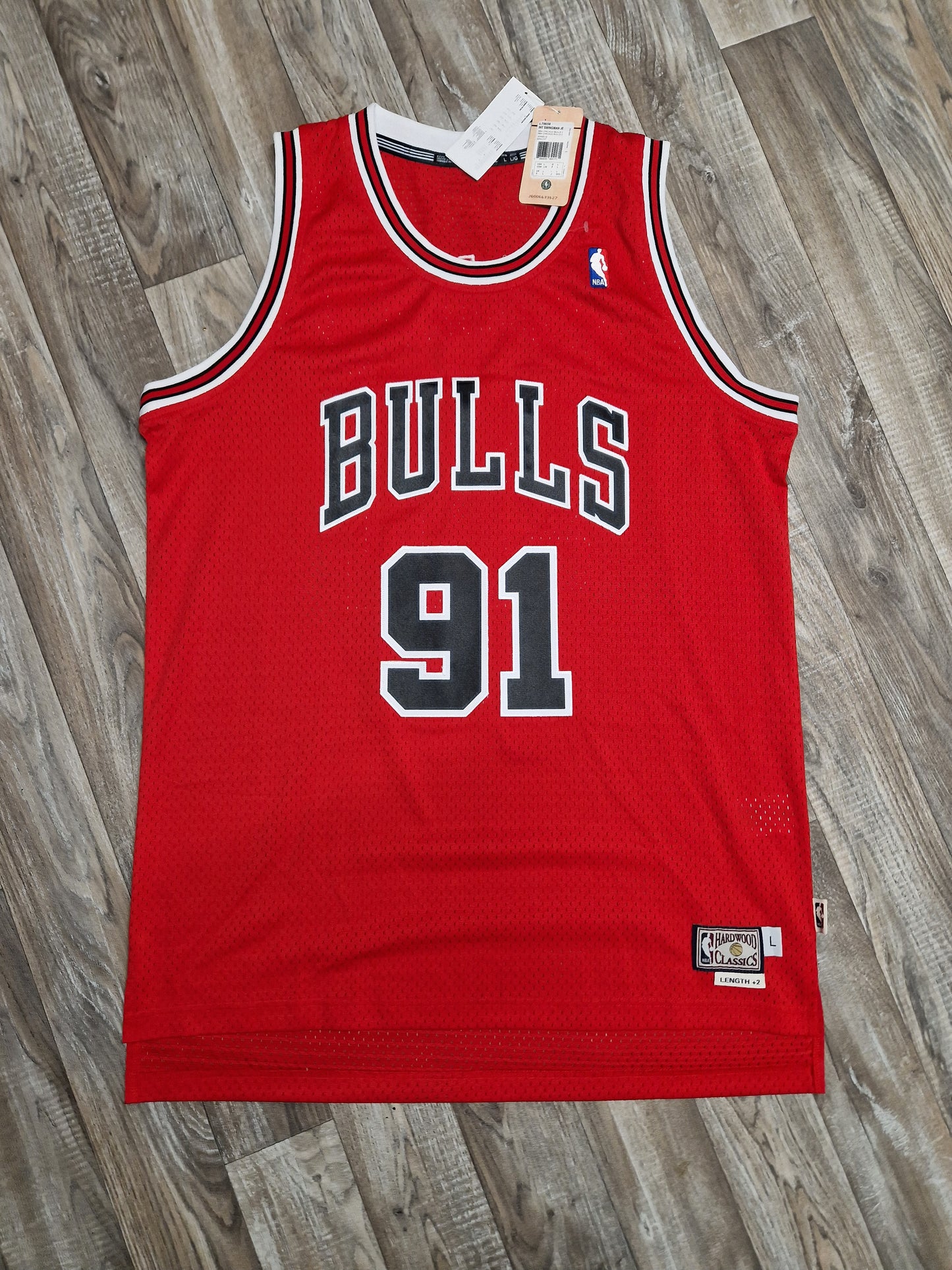 Dennis Rodman Chicago Bulls Jersey Size Large